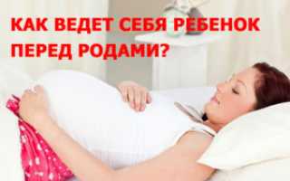 Ребенок перед родами икает
