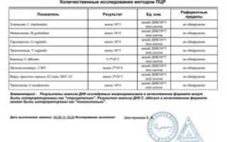 Анализ при беременности пцр