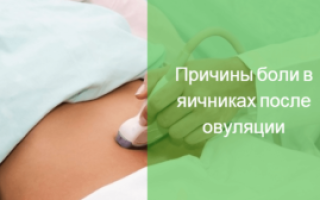 Болит яичник после овуляции